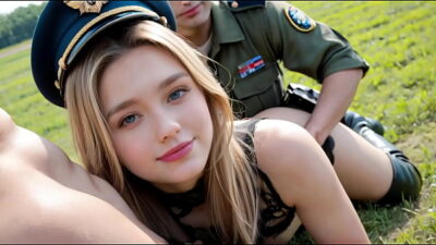 Explosive Blonde Military Babes Sucking Cock With Cumshot 400x225 adult video thumbnail