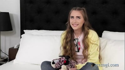 Great First Porn Quirky Girl Maddy Got A Really Tight Pussy So Good That Our Big Stud Had To Control His Orgasm He Just Exploded In Her First Facial Ever Full Video At Excogi Com 400x225 adult video thumbnail