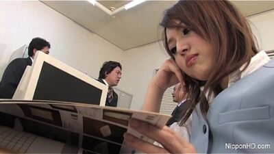 Japanese Babe Gets Fucked In The Office 400x225 adult video thumbnail