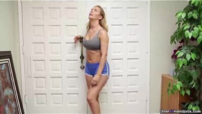 Ov40 Horny Milf Strokes An Erected Cock 400x225 adult video thumbnail