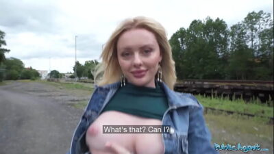Public Agent Big Boobs Big Booty British Babe Real Outdoor Fuck 400x225 adult video thumbnail
