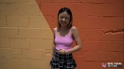 Real Teens Sexy Petite Asian Gets Big White Dick 400x225 adult video thumbnail