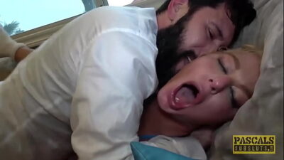 Submissive Blonde Anal Fucked In 3some 400x225 adult video thumbnail