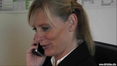 The Blonde Office Bitch 400x225 adult video thumbnail