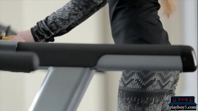 Tiny Body Blonde Teen Takes Off Her Clothes In The Gym 400x225 adult video thumbnail