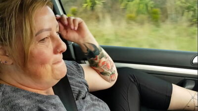 Trashy Milf Plays With Her Pussy In The Car To Get Wet For Hardcore Cream Pie Action On The Bed Preview 400x225 adult video thumbnail