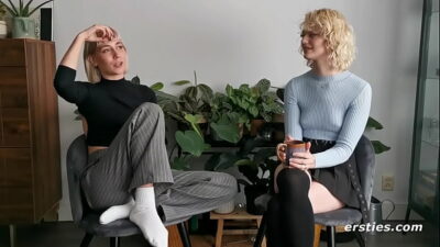 Two Blondes Enjoy Some Vibrating Fun 400x225 adult video thumbnail
