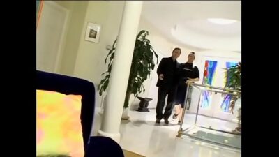 Two Fishnet Blonde Whores Slurp And Get Fucked In Greek Fashion With Smooth Dick 400x225 adult video thumbnail